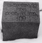 Halifax: la tomba dedicata alla memoria di McQuillan.